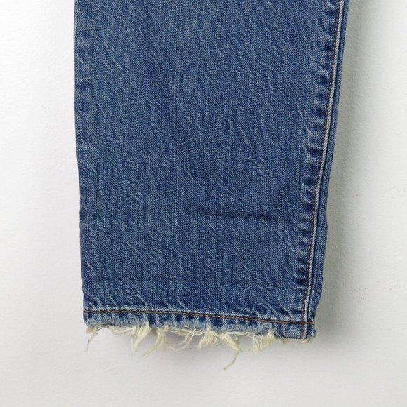 Levis 501 CT Men's Stone Washed Distressed Jeans - Picture 3 of 6